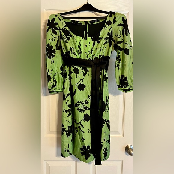 Teri Jon - Silk Dress - Size 12 - Picture 1 of 4